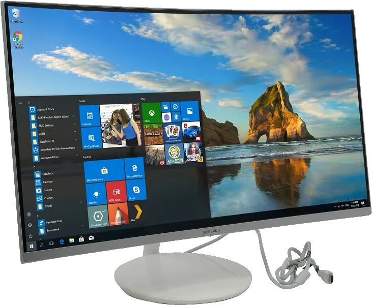 Ремонт блока управления Samsung C27H711QEI